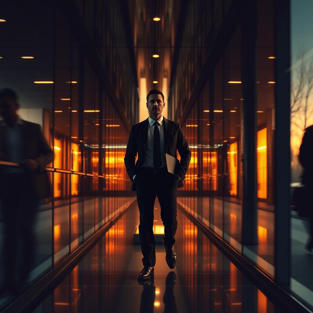 Modern finance executive